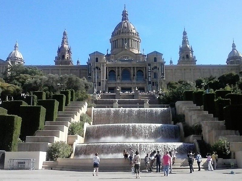 Hero The Montjuic National Palace and the Magic Fountain