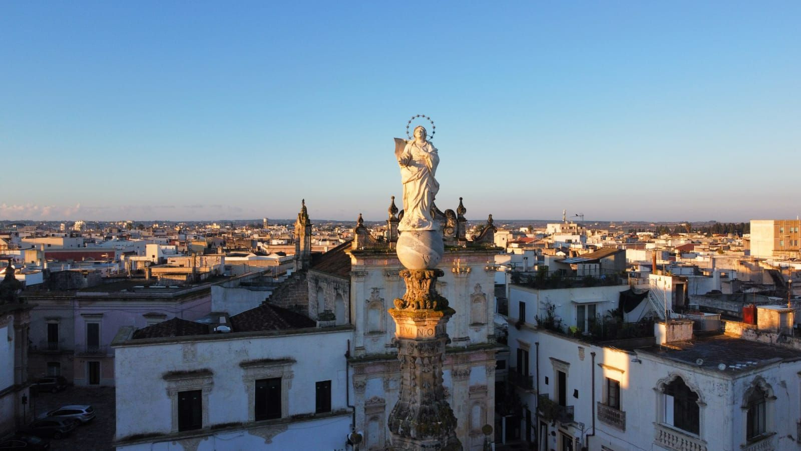 Hero Guglia dell'Immacolata e Piazza Salandra a Nardò