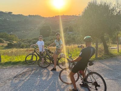 In e-bike nella Sabina