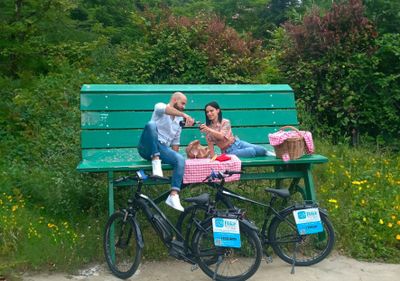 E-bike divertente e pic nic tra le vigne