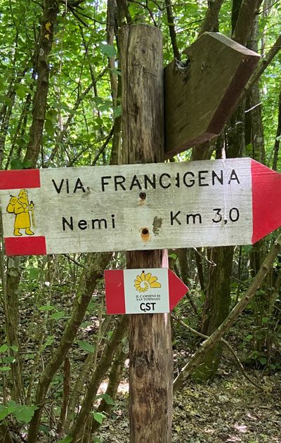 la Francigena del sud 