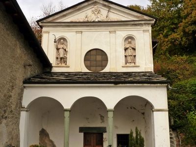 At the foot of Rocca