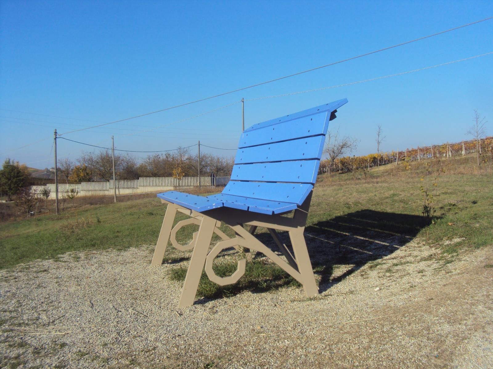Hero Panchina gigante azzurra - Coazzolo